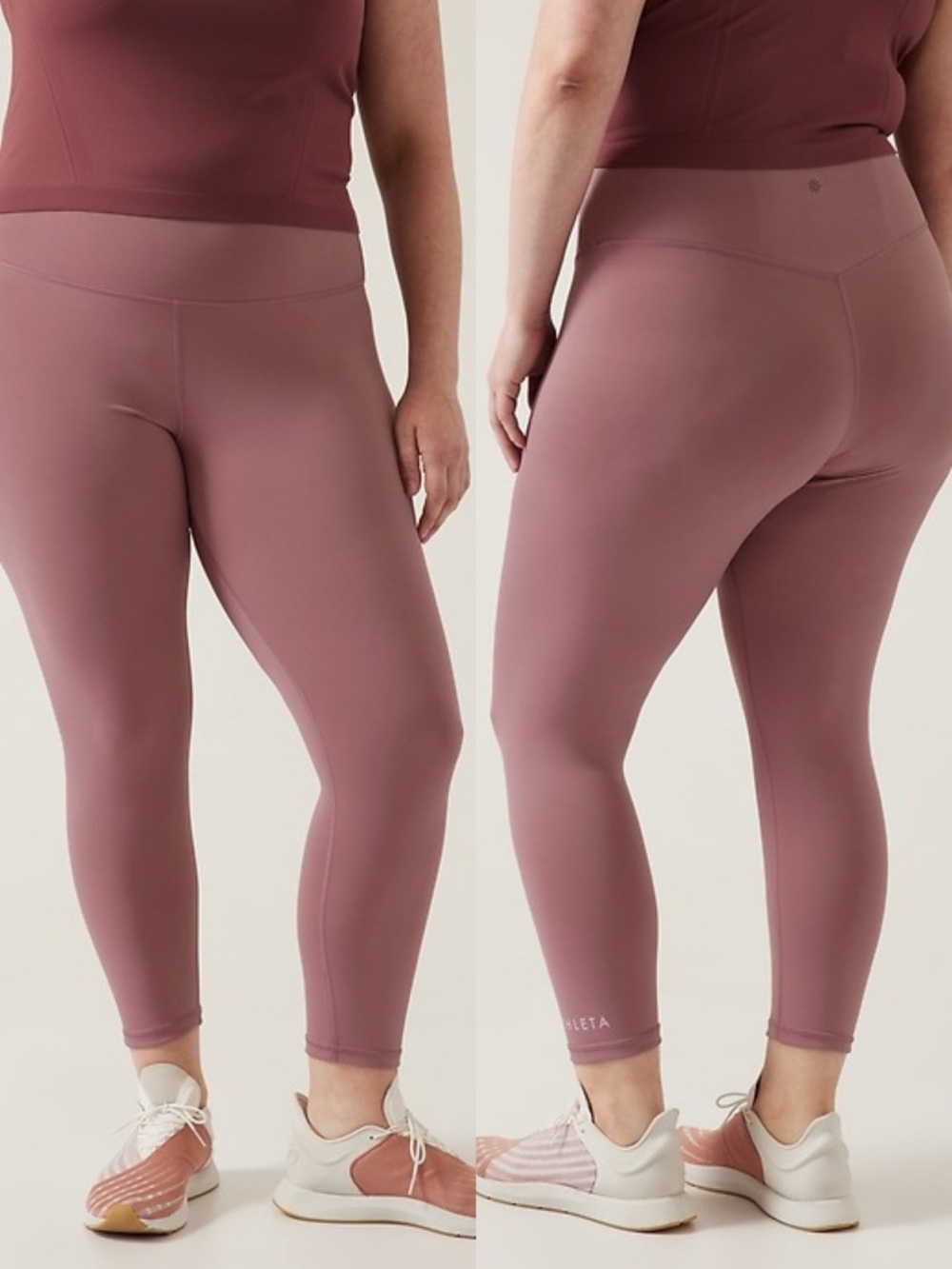 Athleta Elation Train logo leggings